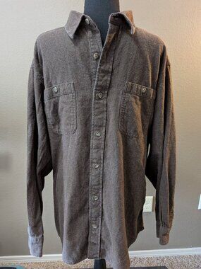 REDHEAD (BPS) Heavy 100% Cotton Chamois Work Shirt - Men's XL